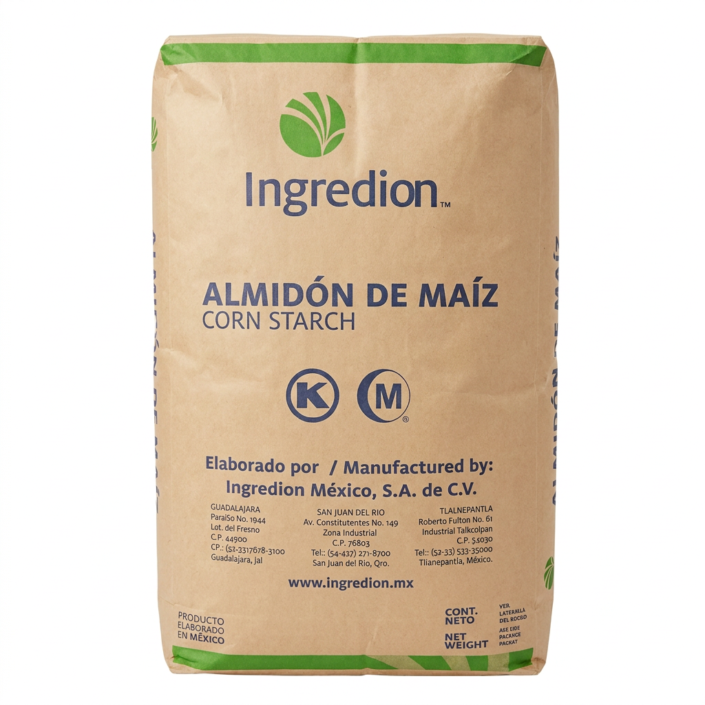 Almidón Ingredion 25 kg — venta al mayoreo
