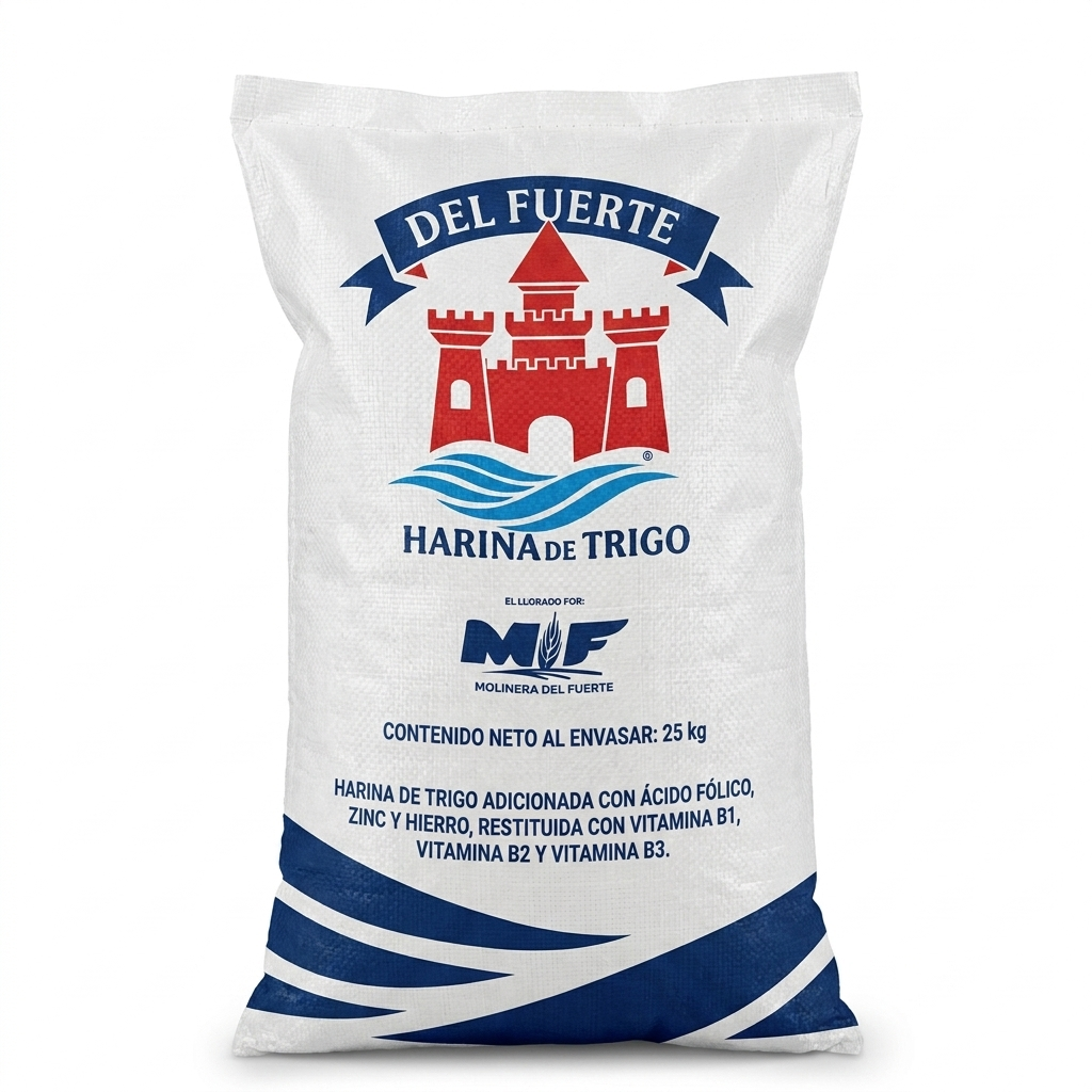 Harina Del Fuerte 25 kg — venta al mayoreo