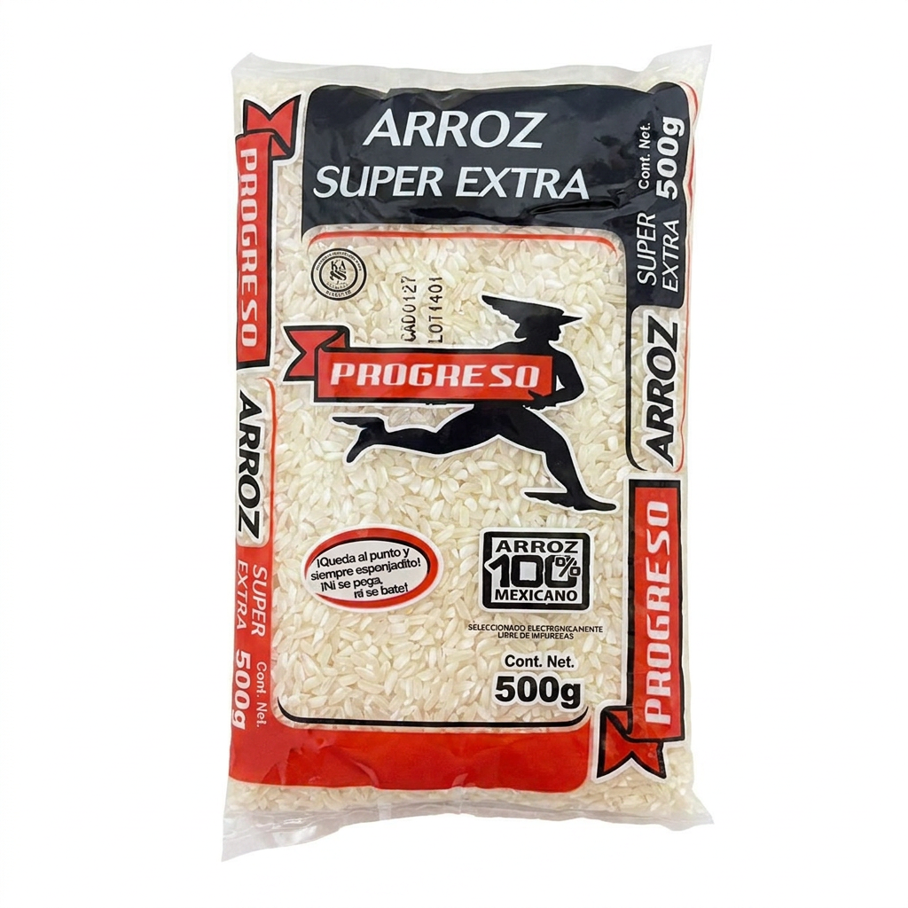 Arroz Progreso bulto 10 kg (1/2 kg c/u) — venta al mayoreo