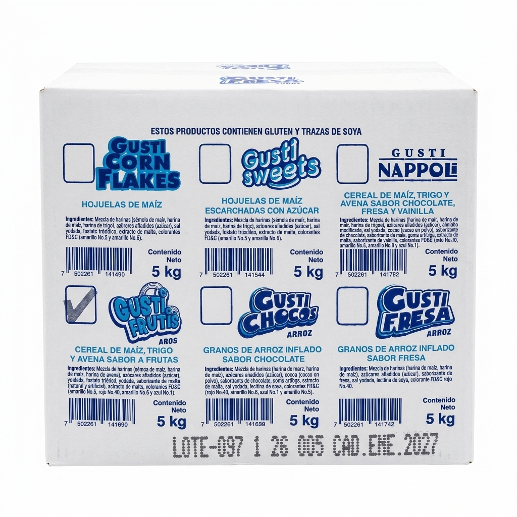 Gusti Frutis 5 kg Gustinos