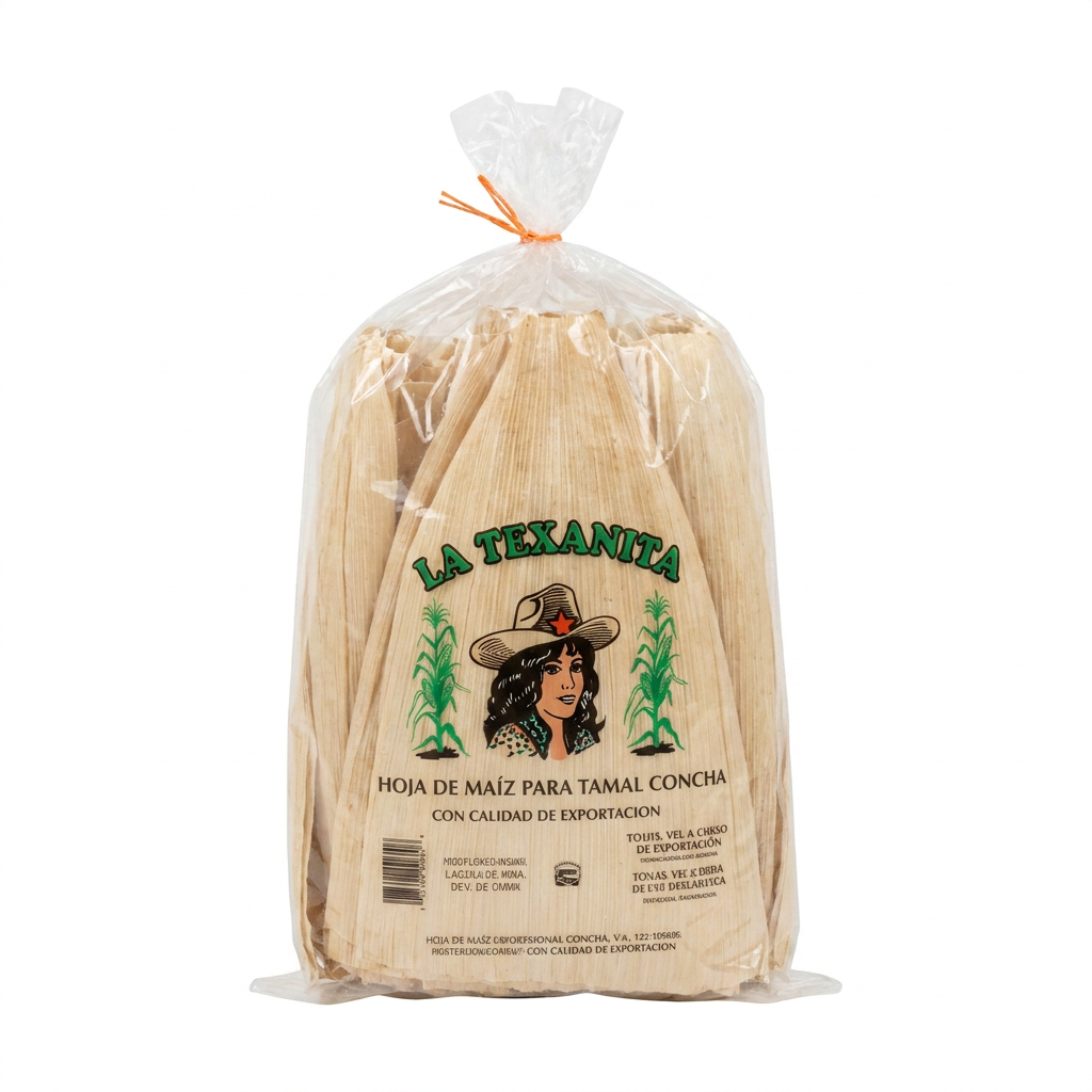 Hoja para tamal La Texanita 50 piezas — venta al mayoreo