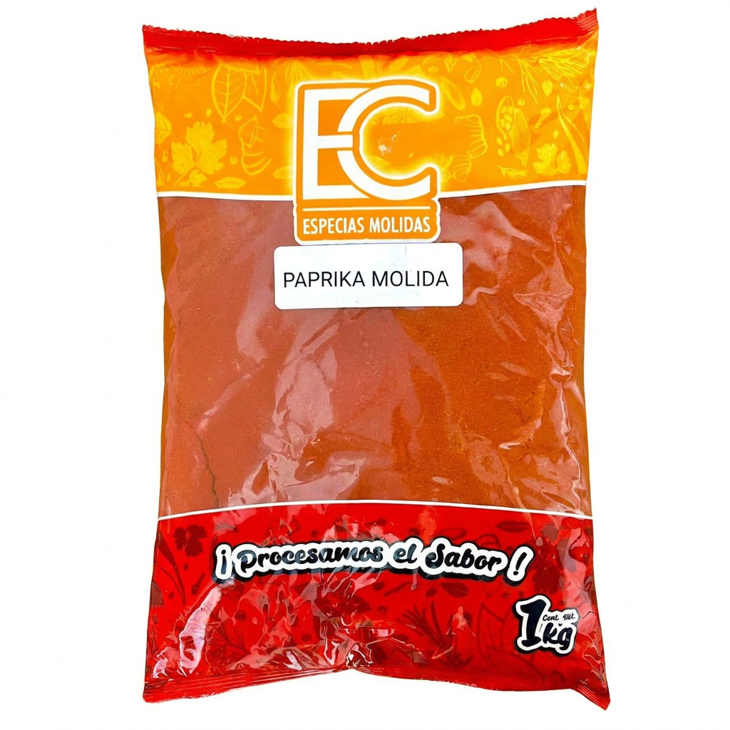 Paprika molida 1 kg — venta al mayoreo