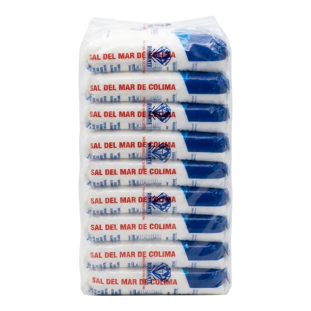 Sal Diamante bulto 10 kg (1 kg c/u) — venta al mayoreo