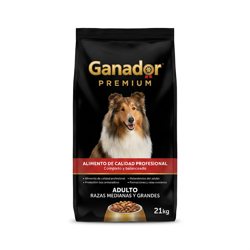 Ganador Premium adulto 20+1 kg — venta al mayoreo