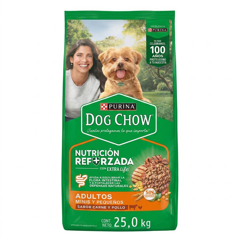 Dog Chow adulto razas pequeñas 25 kg — venta al mayoreo