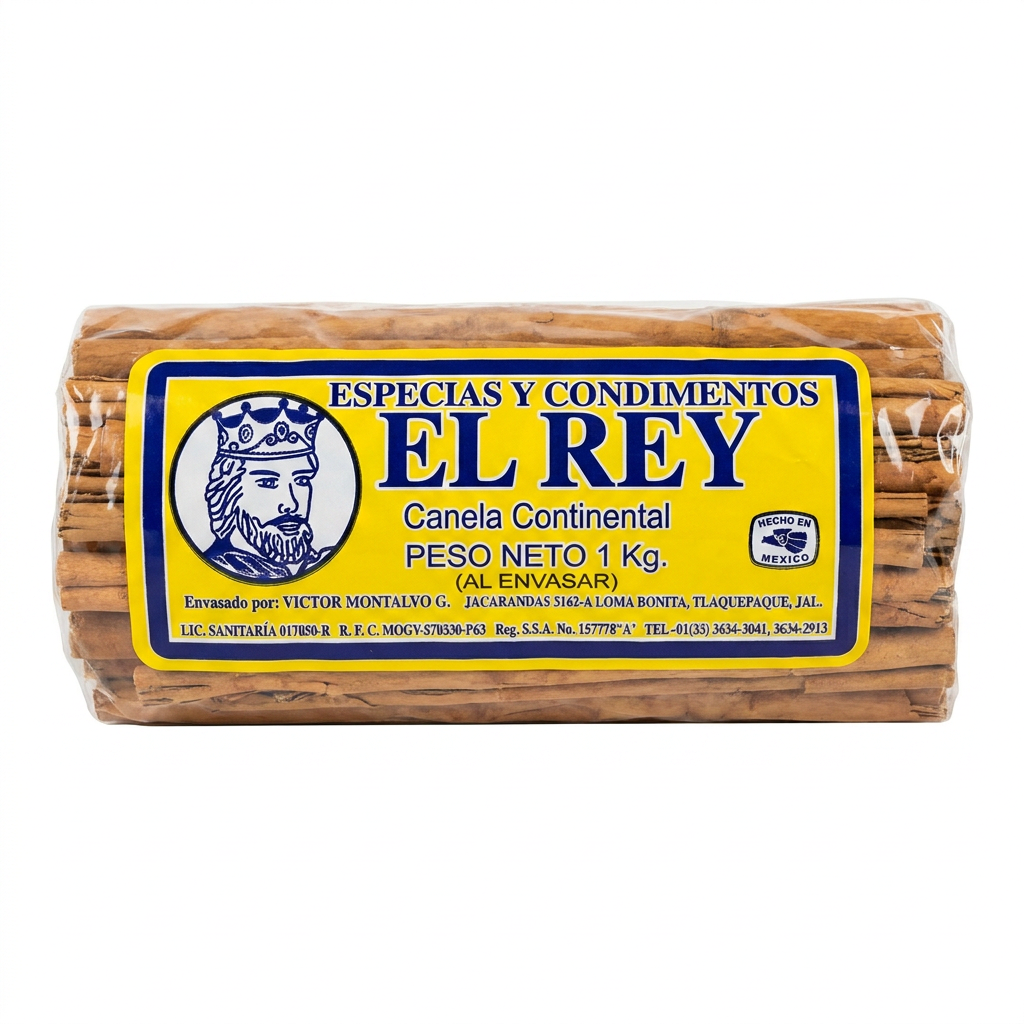 Canela cilindro Del Rey 1 kg — venta al mayoreo