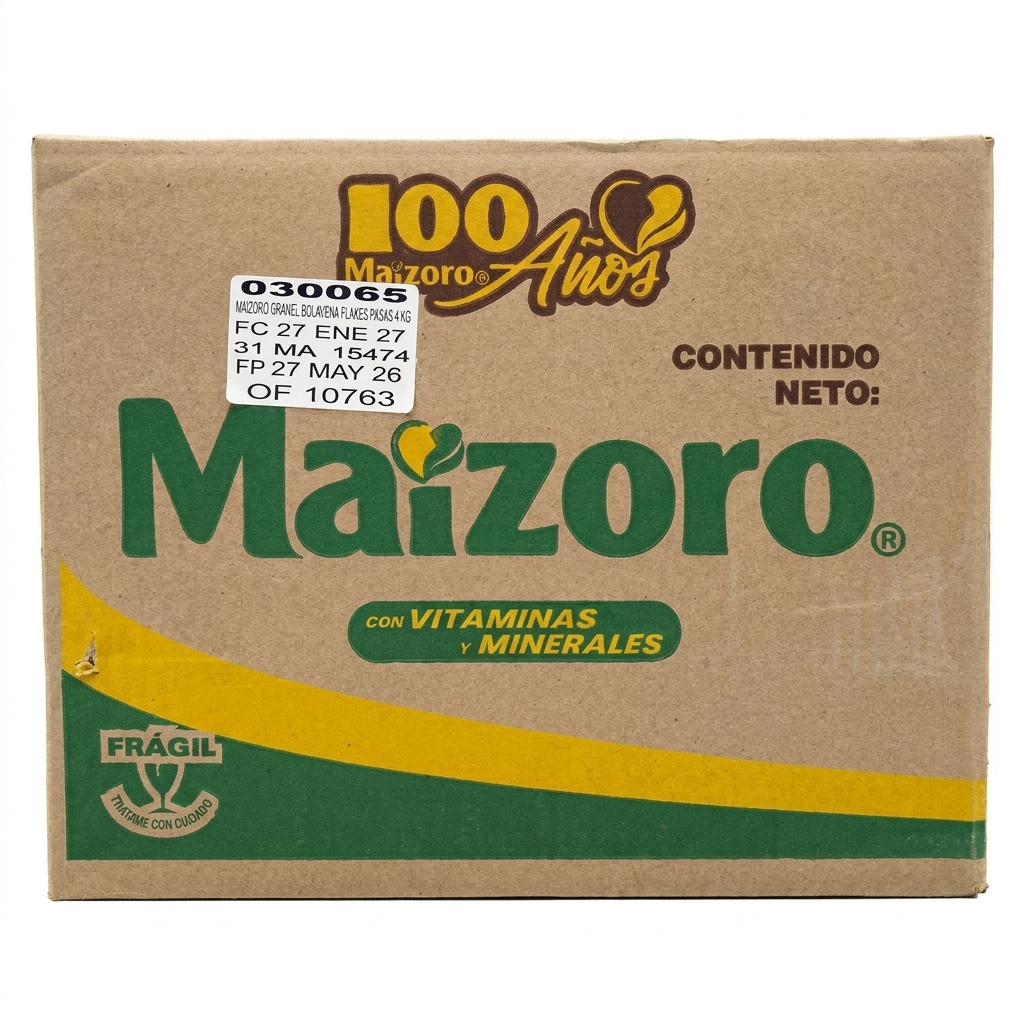 Avena Flakes Con Pasas 4 kg Maizoro