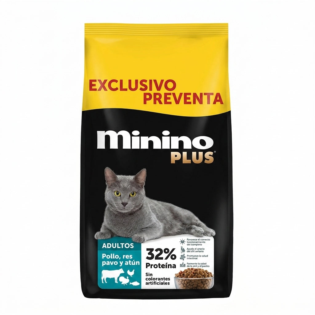 Minino Plus 11.5 kg — venta al mayoreo