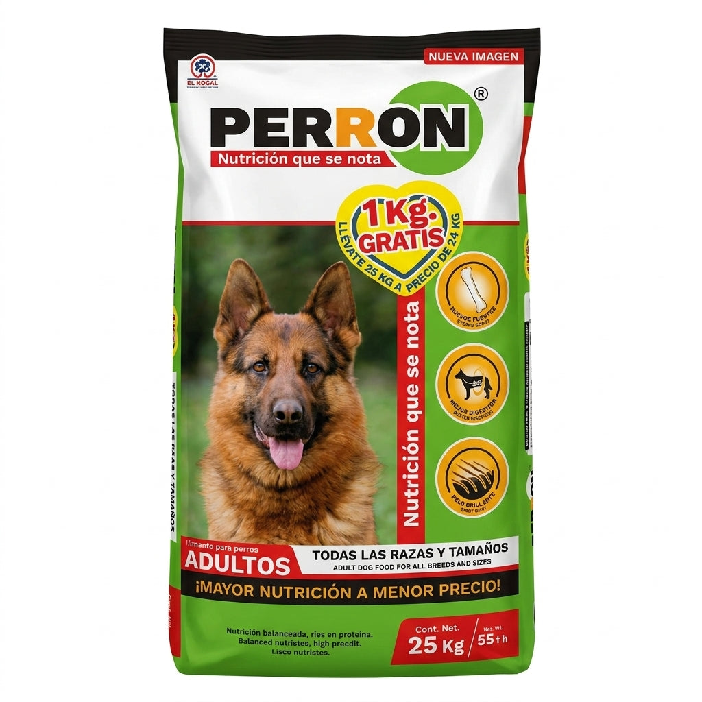 Perron adulto 24+1 kg — venta al mayoreo