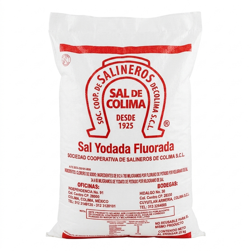 Sal Colima Herradura 25 kg — venta al mayoreo
