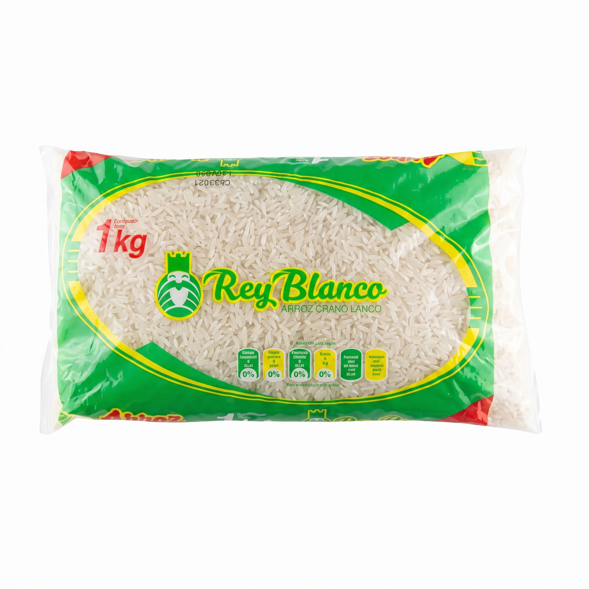 Arroz Rey Blanco bulto 10 kg (1 kg c/u) — venta al mayoreo