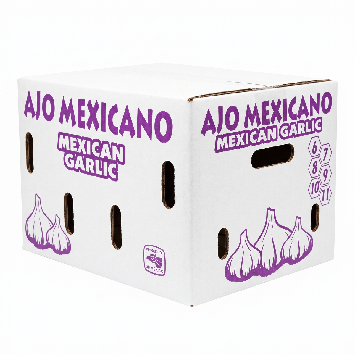 Ajo mediano a granel — venta por kilo al mayoreo