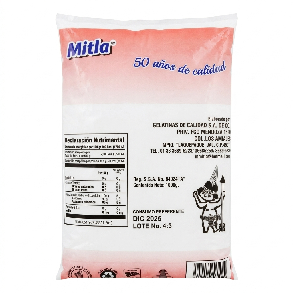 Azúcar glass Mitla 24 kg — venta al mayoreo