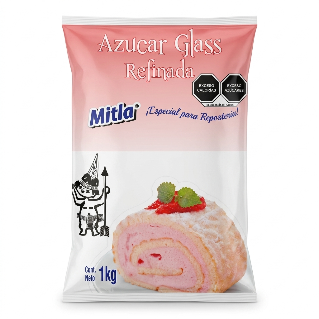 Azúcar glass Mitla 1 kg — venta al mayoreo