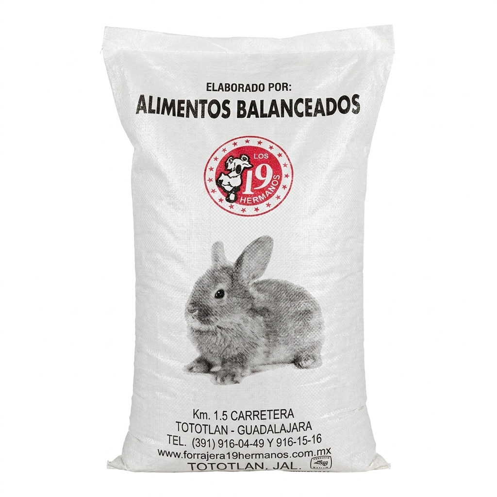 Conejina El Nogal 40 kg — venta al mayoreo