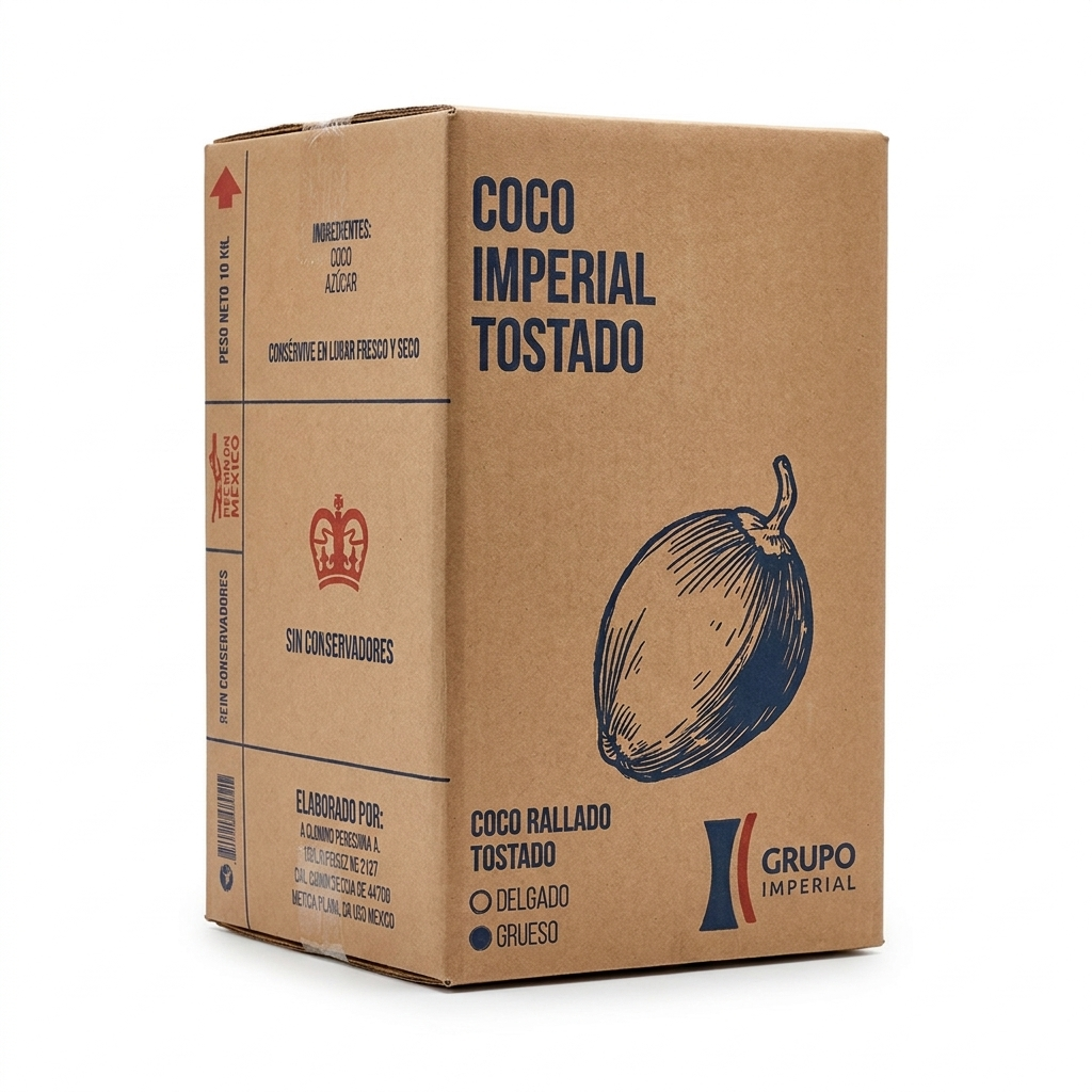 Coco horneado Imperial 10 kg — venta al mayoreo