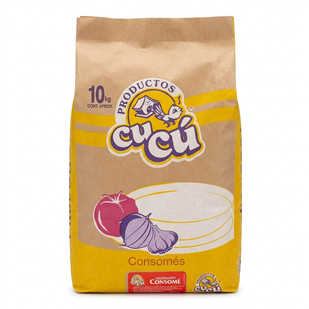 Consomé Cucu 10 kg — venta al mayoreo