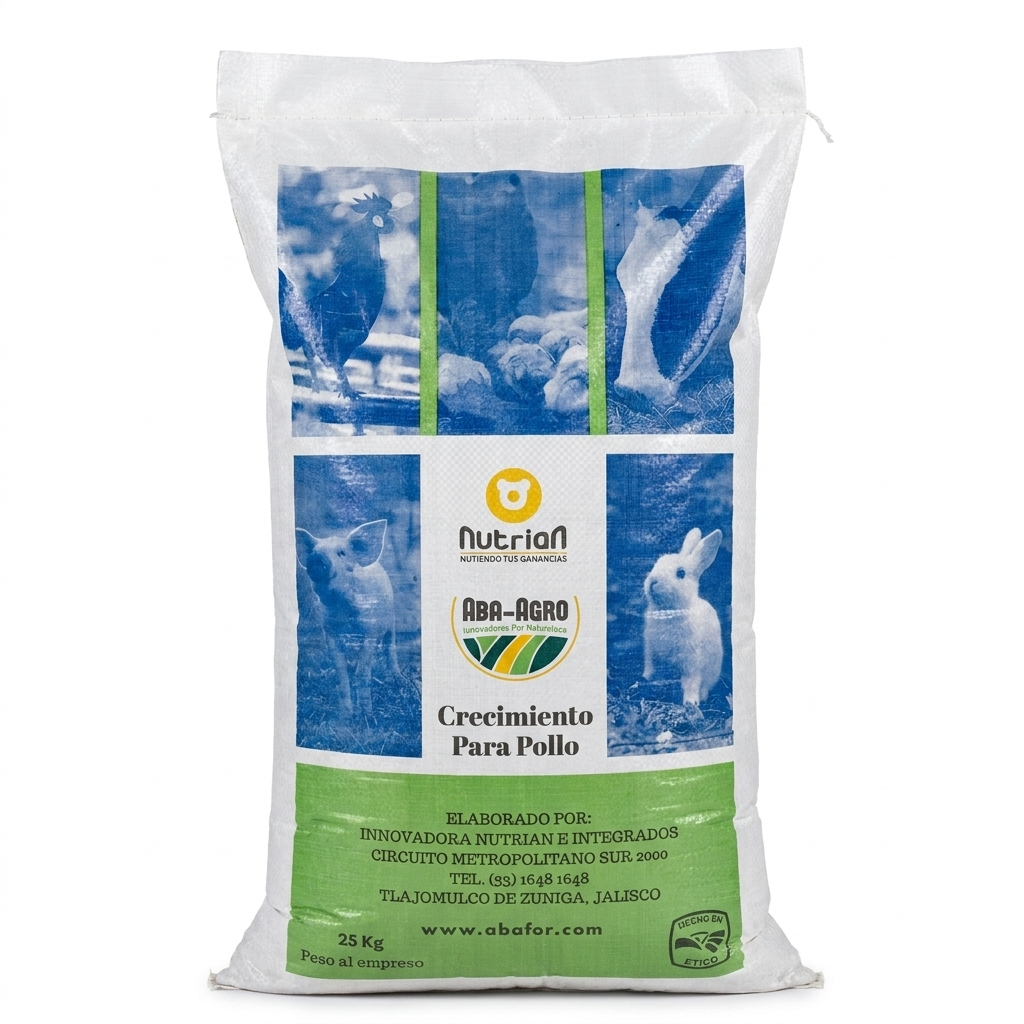 Crecimiento para pollo 25 kg — venta al mayoreo