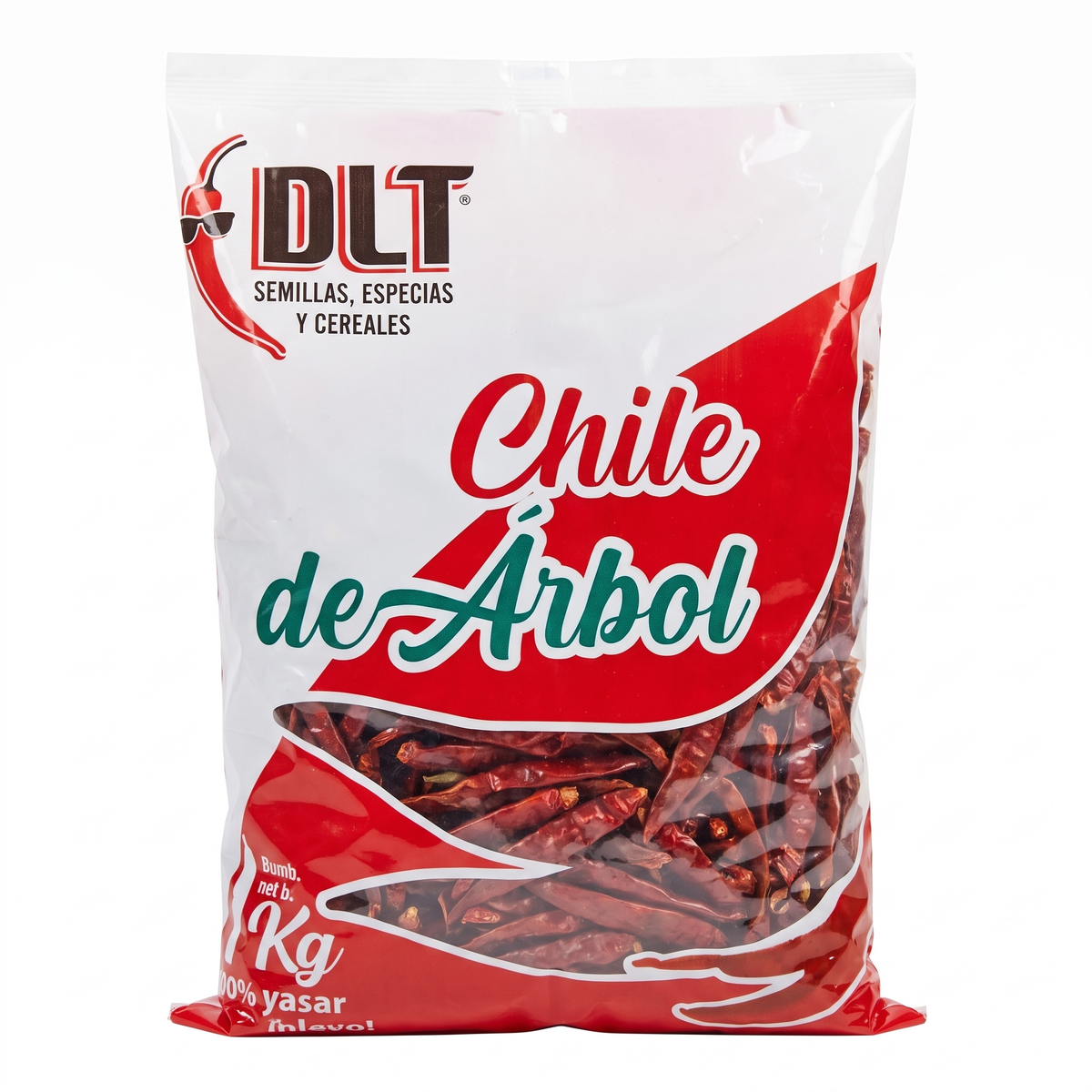 Chile descabado DLT 1 kg — venta al mayoreo