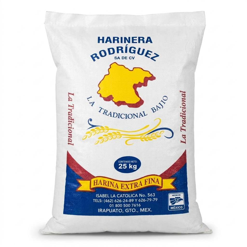 Harina tradicional bulto 25 kg — venta al mayoreo