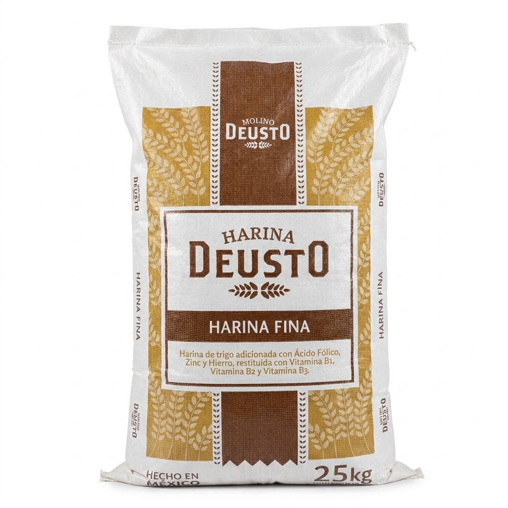 Harina Deusto 25 kg — venta al mayoreo