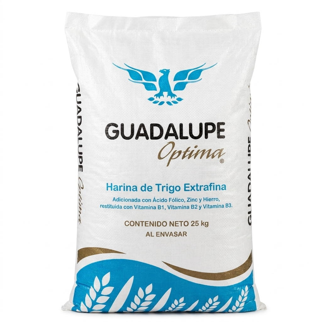 Harina Guadalupe Óptima 25 kg — venta al mayoreo