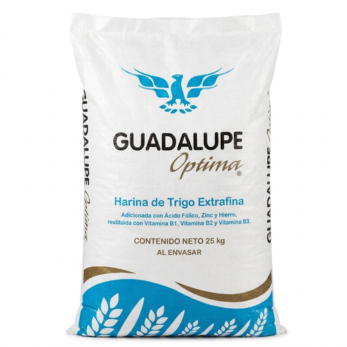 Harina Guadalupe Óptima 25 kg — venta al mayoreo