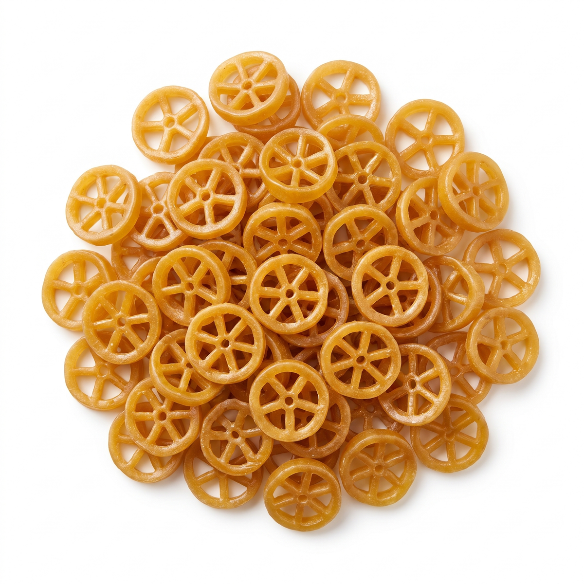 Pasta mini rueda de trigo Gustinos 15 kg — venta al mayoreo