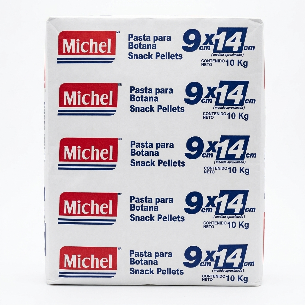 Pasta 9x14 de papa Michel 10 kg — venta al mayoreo