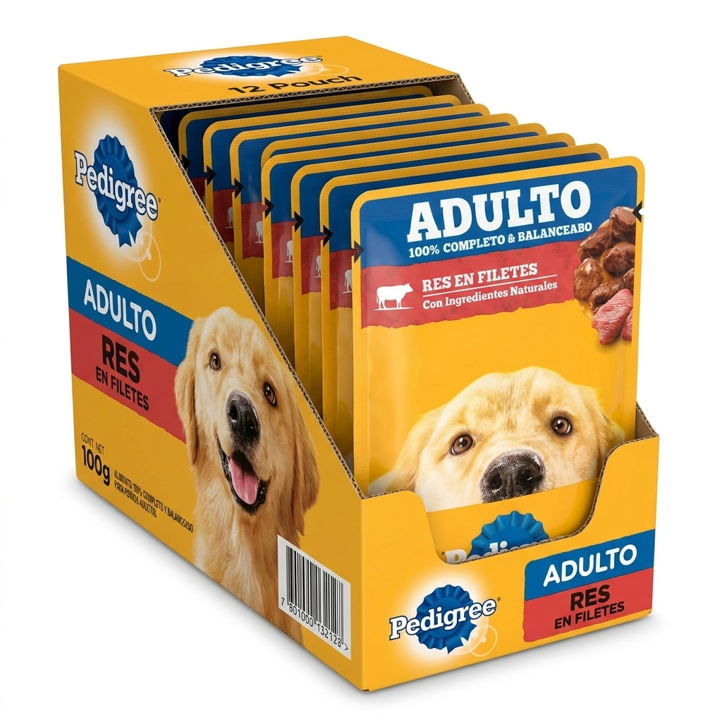 Exhibidor Pedigree adulto res 12 piezas — venta al mayoreo