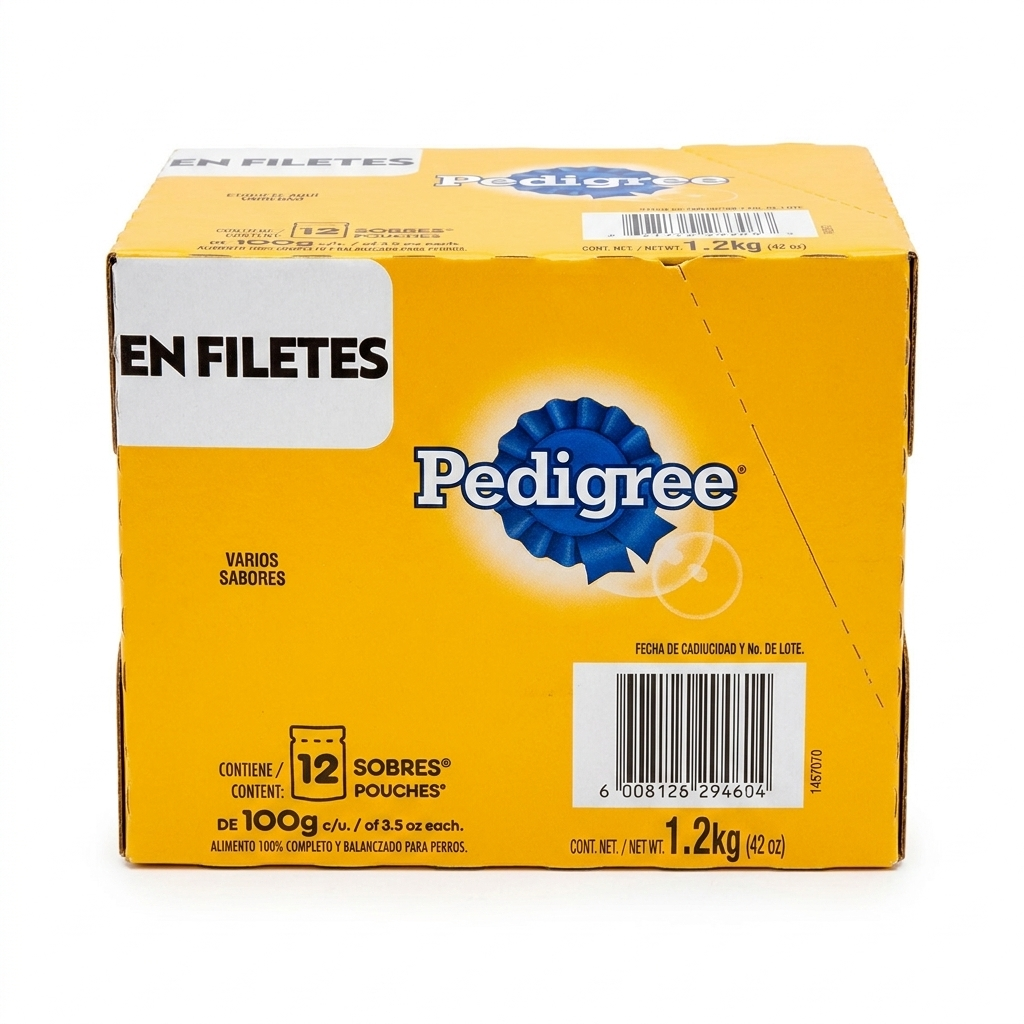 Exhibidor Pedigree R/P res 12 piezas — venta al mayoreo