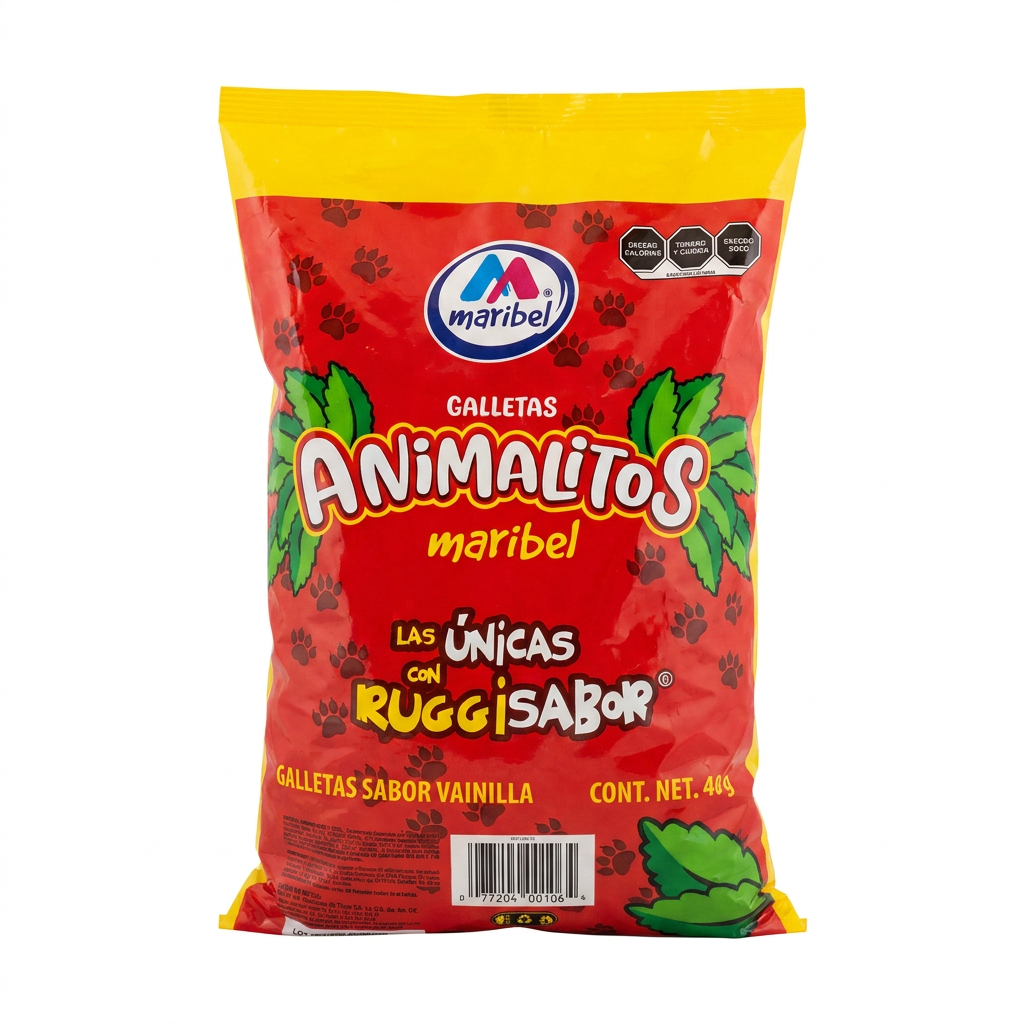 Galleta animalito Maribel 5 kg — venta al mayoreo