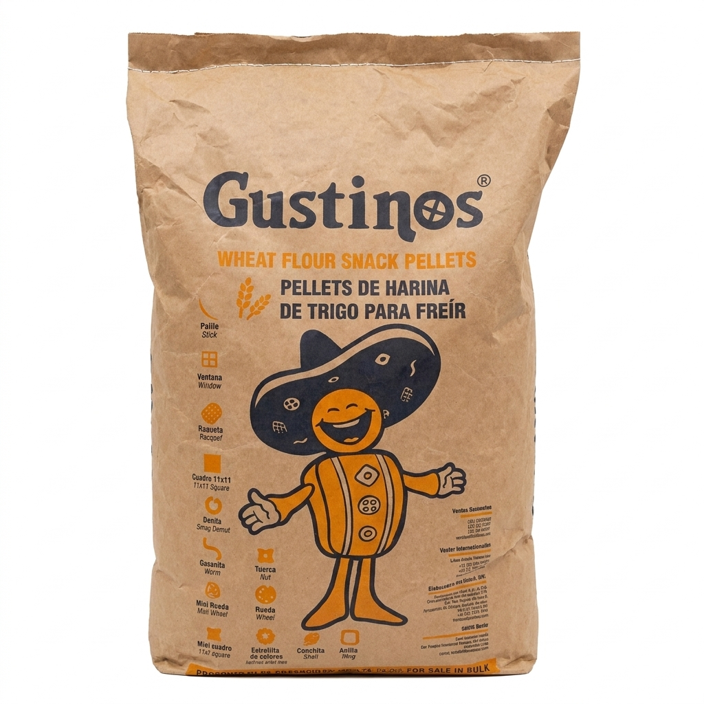 Pasta Tuerca Trigo 15 kg Gustinos