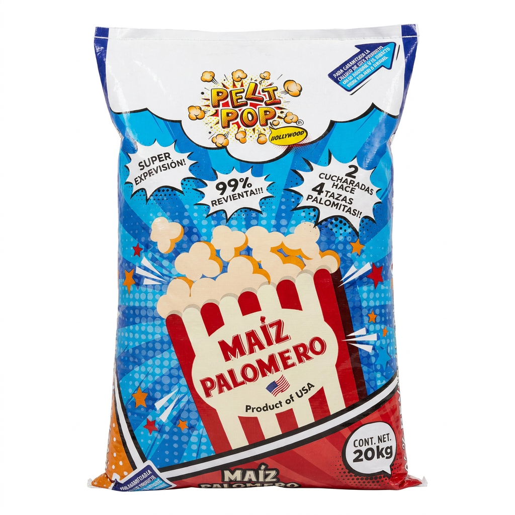 Maíz palomero Veloz 20 kg — venta al mayoreo