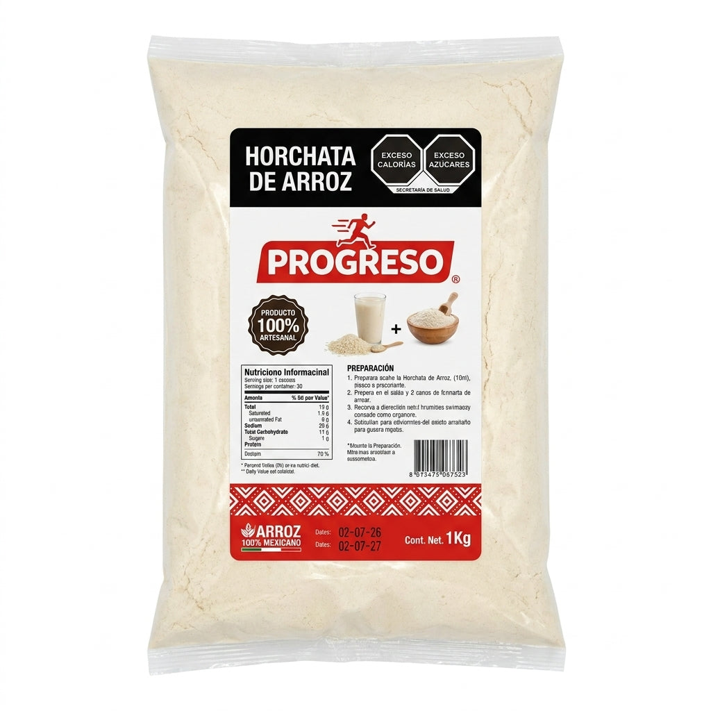 Horchata blanca Progreso 1 kg — venta al mayoreo