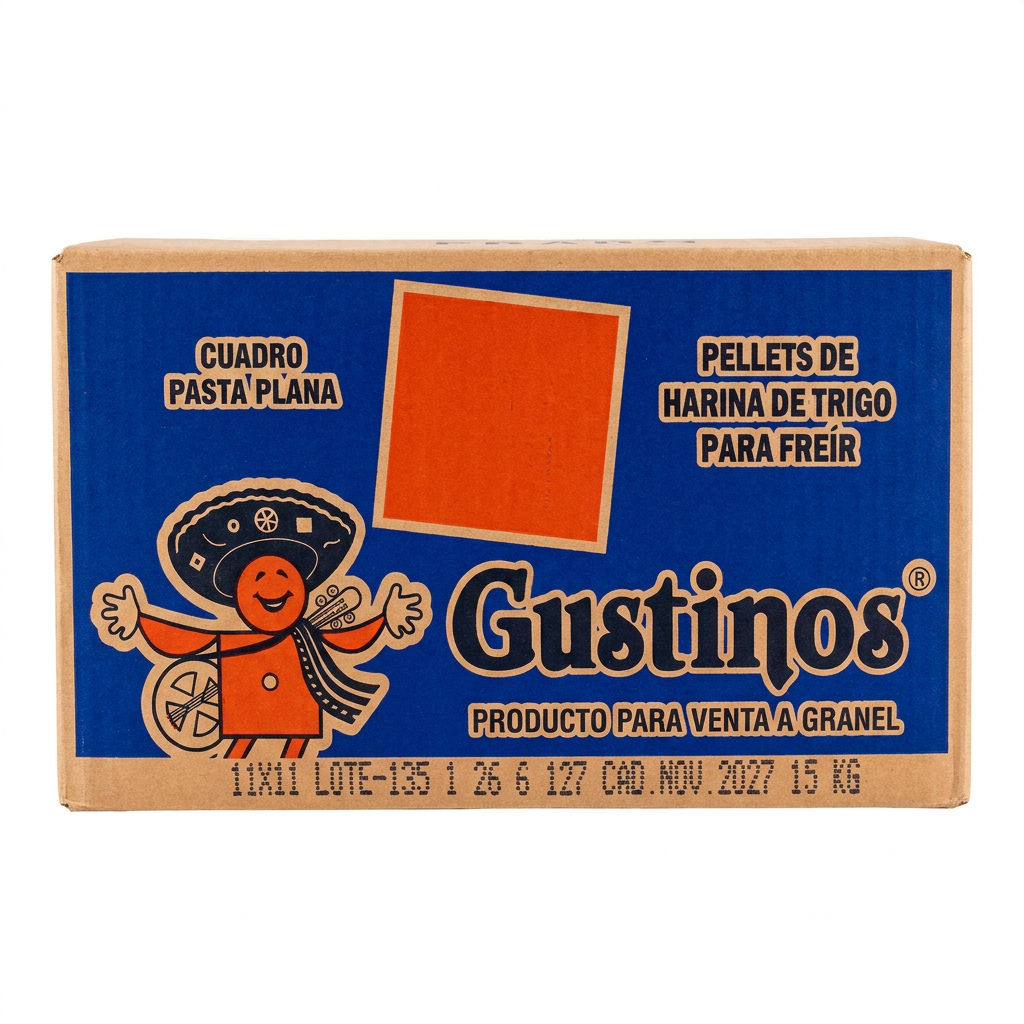 Pasta 11 X 11 Trigo 15 kg Gustinos