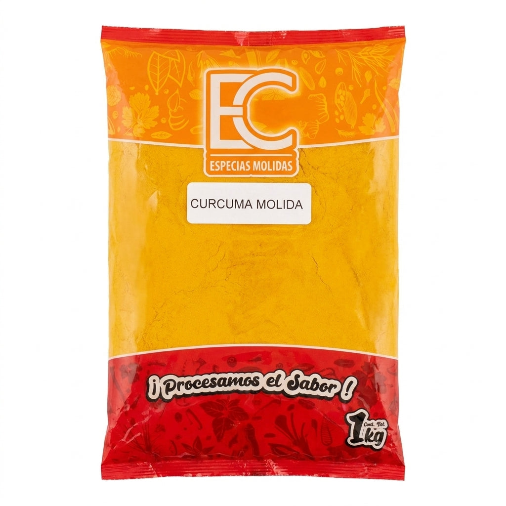 Cúrcuma molida 1 kg — venta al mayoreo