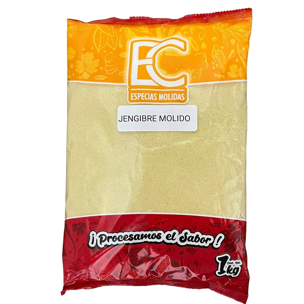 Jengibre molido 1 kg — venta al mayoreo