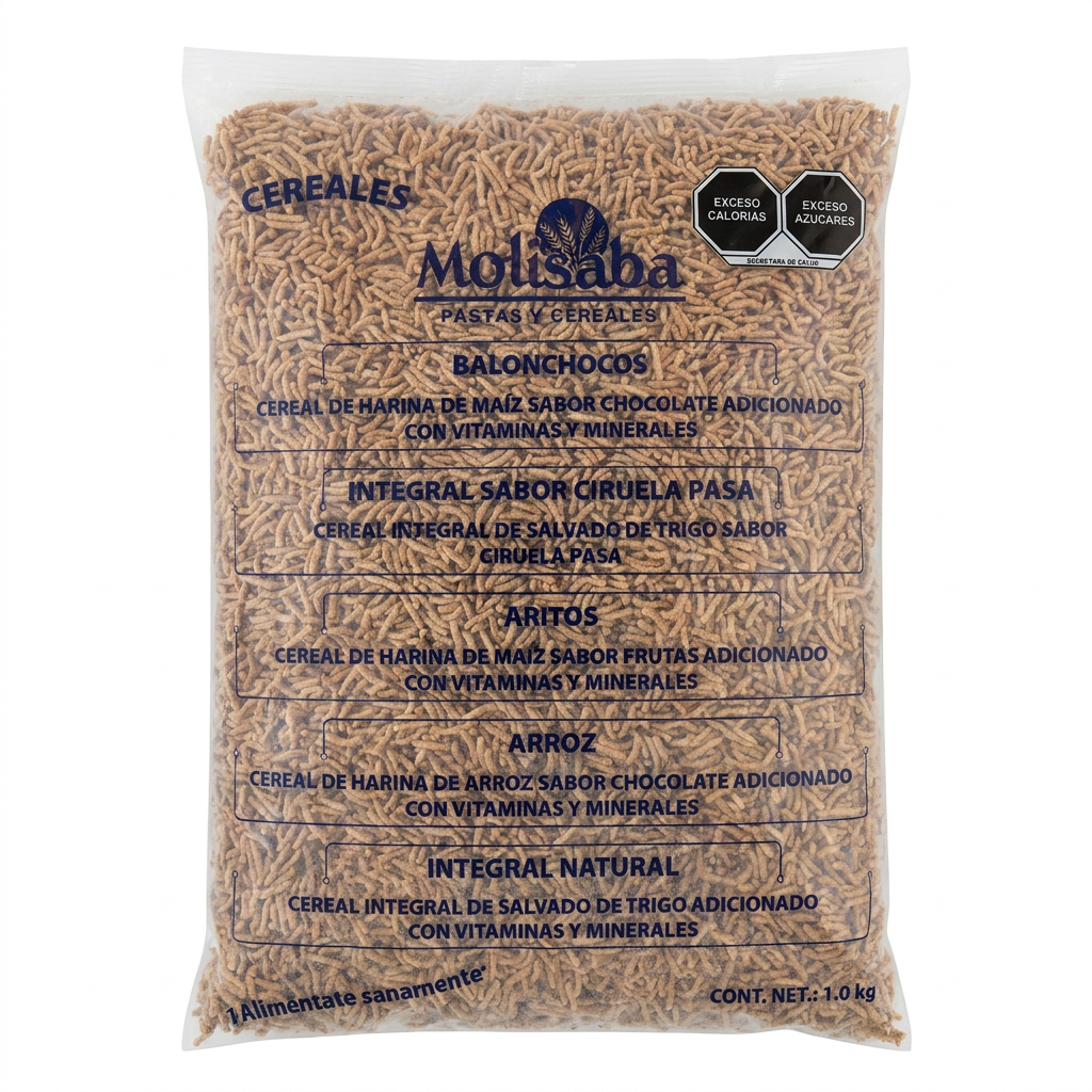 Fibra Bolsa Ciruela Pasa 1 kg Molisaba