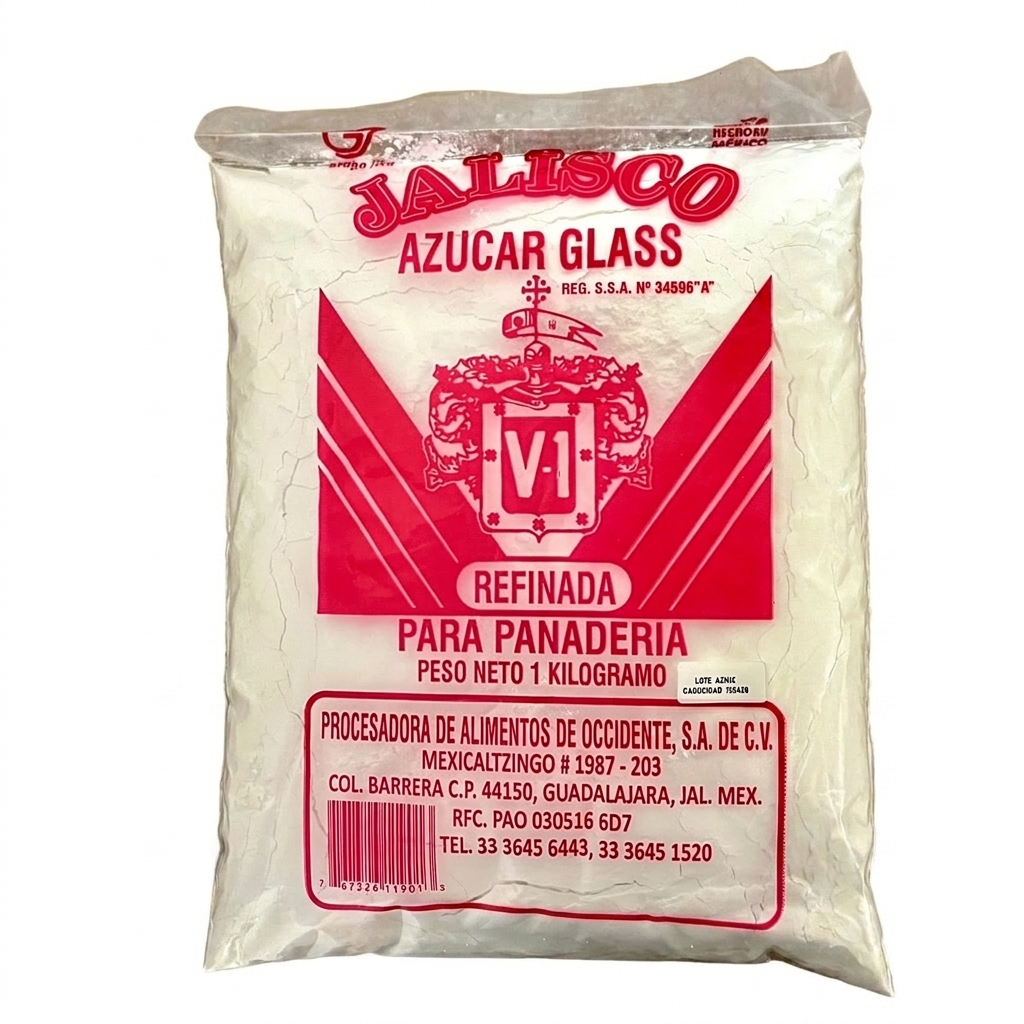 Azucar Glass 1 kg Jalisco