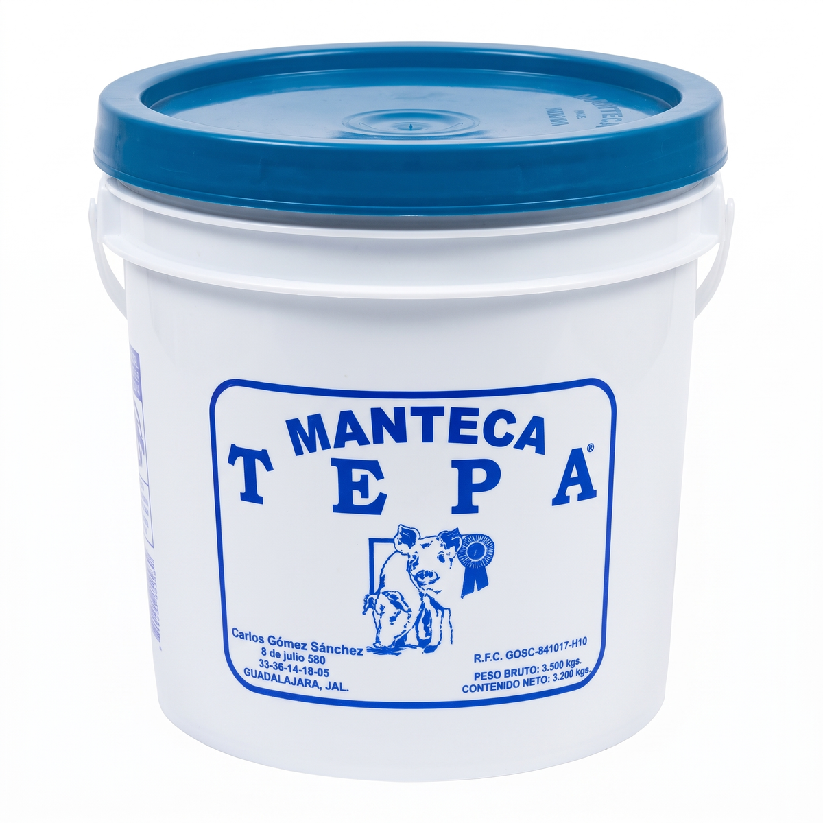 Manteca Tepa 3.5 kg — venta al mayoreo